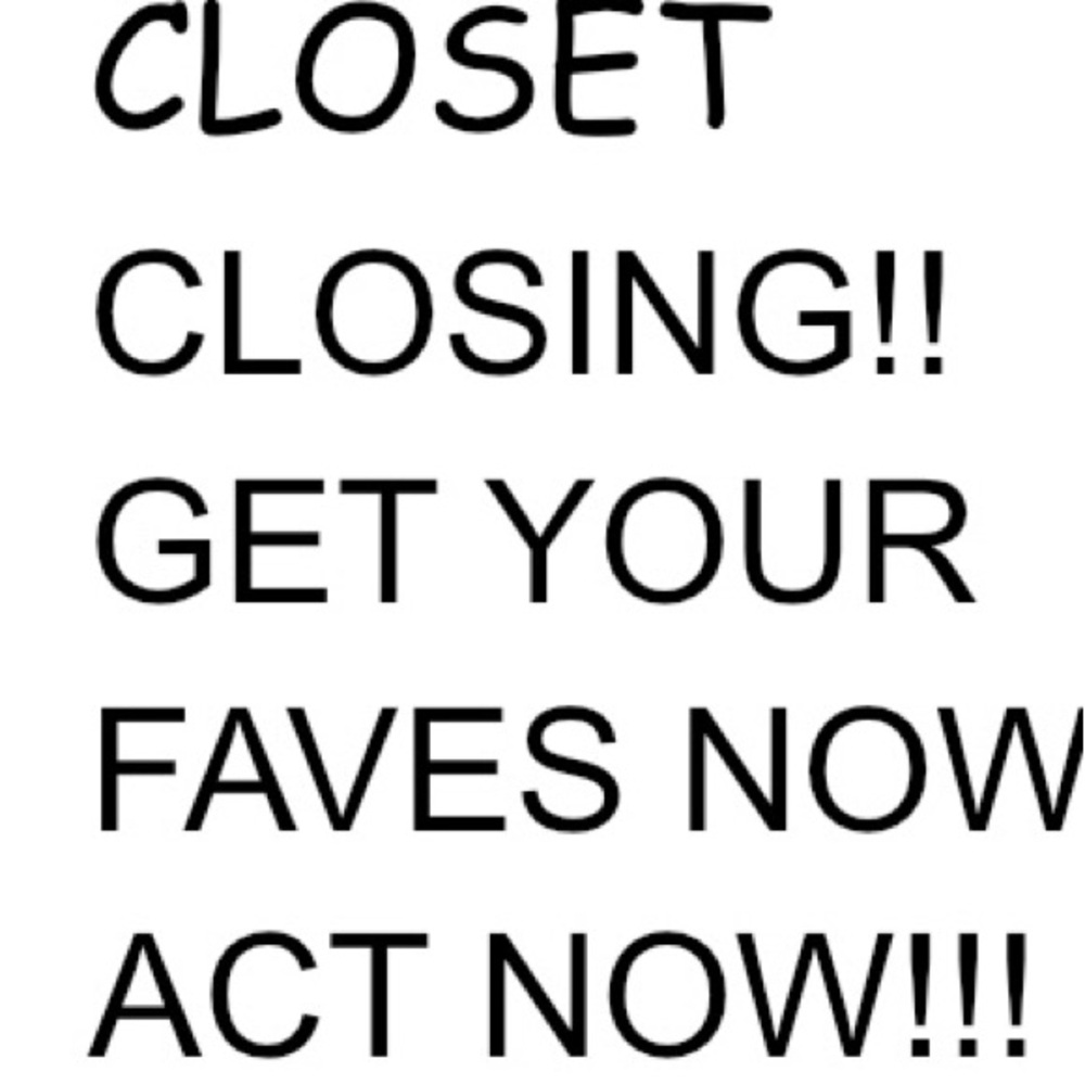 Final Sale - LAST DAY TO PURCHASE ITEMS
EVERYTHING IS $5.00!! Plus a free item
